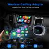 ZEXEF беспроводной CarPlay Android Auto адаптер беспроводной Car play Ai Box USB Dongle для Apple iPhone Android Phone Auto Connect