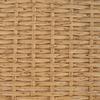Garden Furniture Set 3 pcs Natural and Cream White