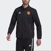 Adidas Manchester United Travel Coach Jacket With Logo Men Outerwear Black GR3911