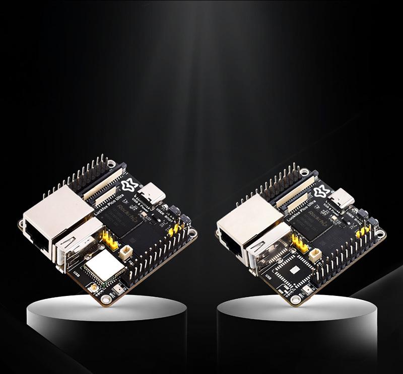 Микрофон Luckfox Pico Ultra, аудиомодуль WiFi6 PoE RV1106 с 8 ГБ eMMC.