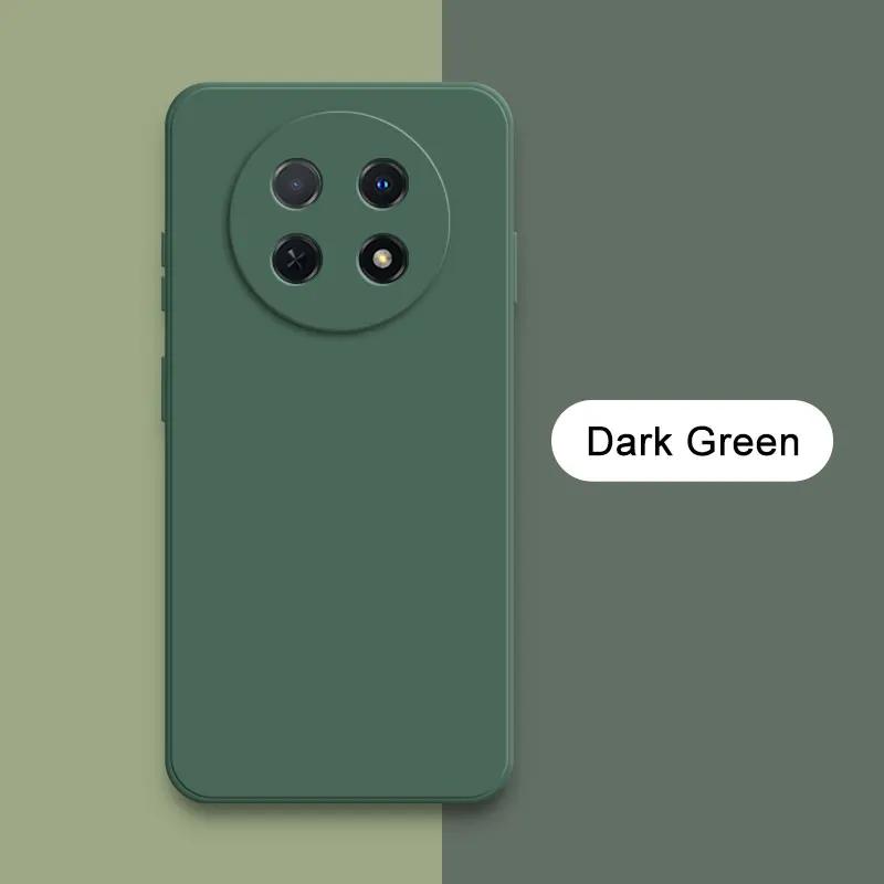 Square Liquid Silicone Back Case for Huawei Nova Y91 Global Mobile Phone Cover NovaY91 Camera Protective Shockproof Bag