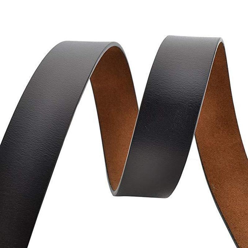 Genuine Leather Belt Men 140 150 160 170cm Large Size Luxury Designer Belts Men Genuine Leather High Quality Waist Belt