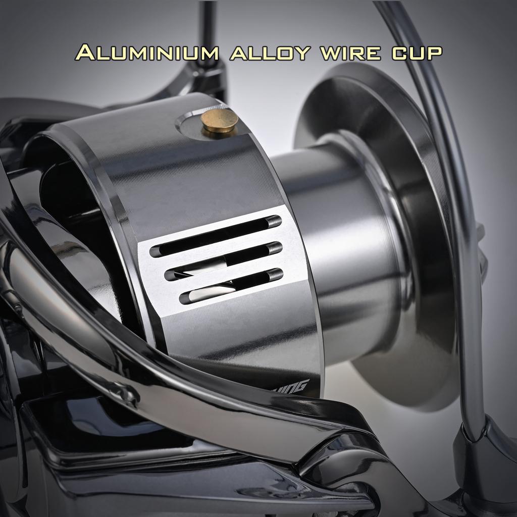 Рыболовная катушка с подшипником 13 + 1, гладкая мощная спиннинговая катушка для соленой и пресной воды