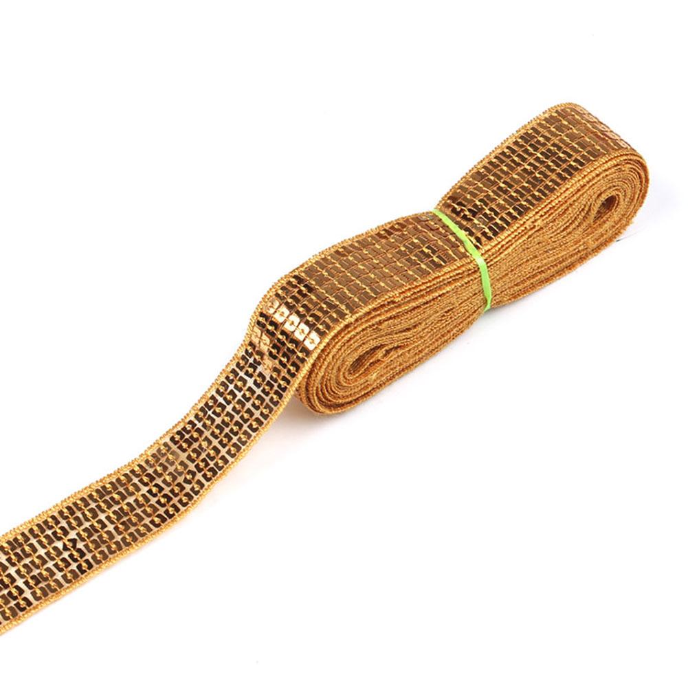 20 ярдов блестящей ленты с пайетками, бисерной кружевной отделкой, пайетками, швейной тканью для пэчворка, аппликации, рукоделия, украшения свадебного платья