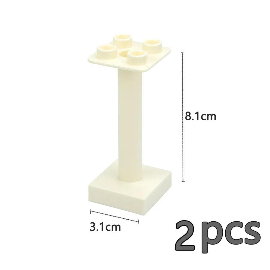Большой размер слайд гоночный трек мяч кирпич крупный строительный блок воронка слайд лабиринт аксессуары детские игрушки совместимые Duploes