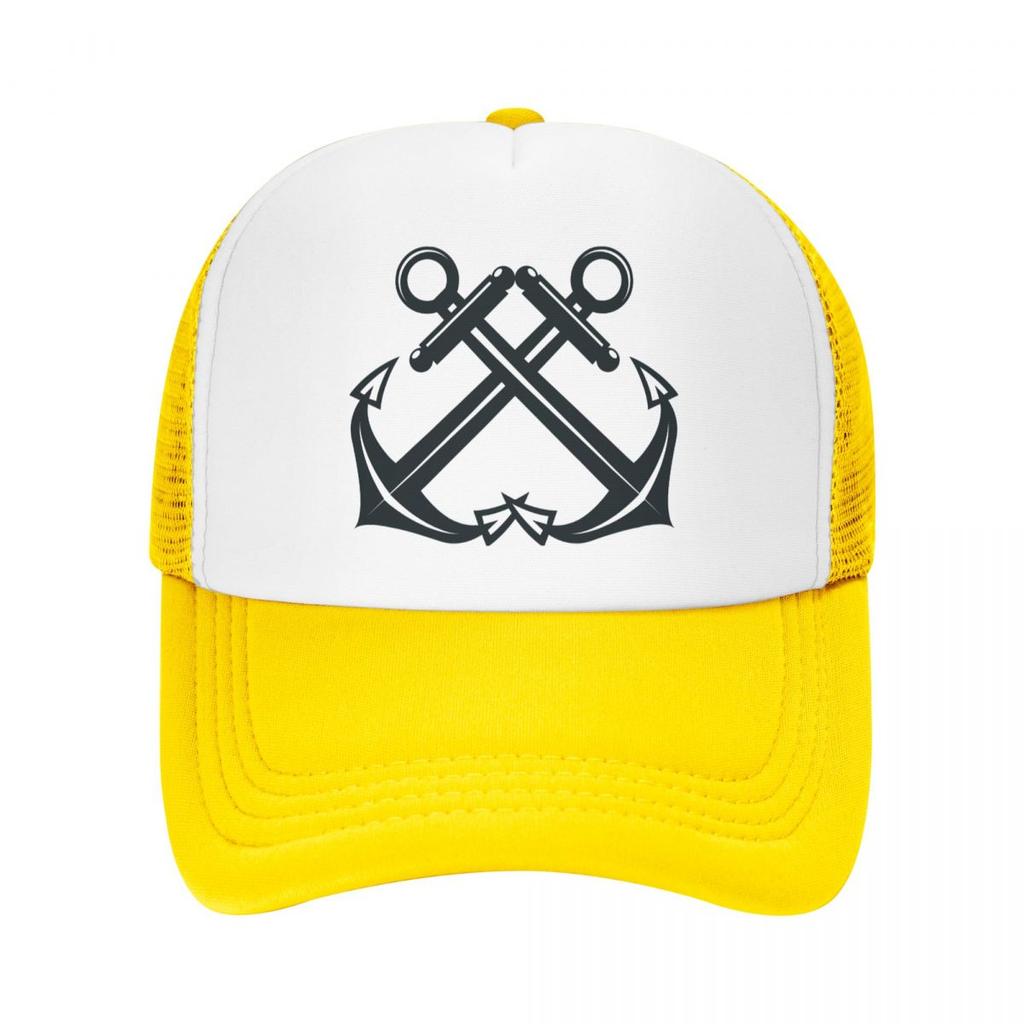 Кепка дальнобойщика с морским якорем для женщин унисекс, персонализированная регулируемая бейсболка для взрослых Sailor Adventure, бейсболки в стиле хип-хоп