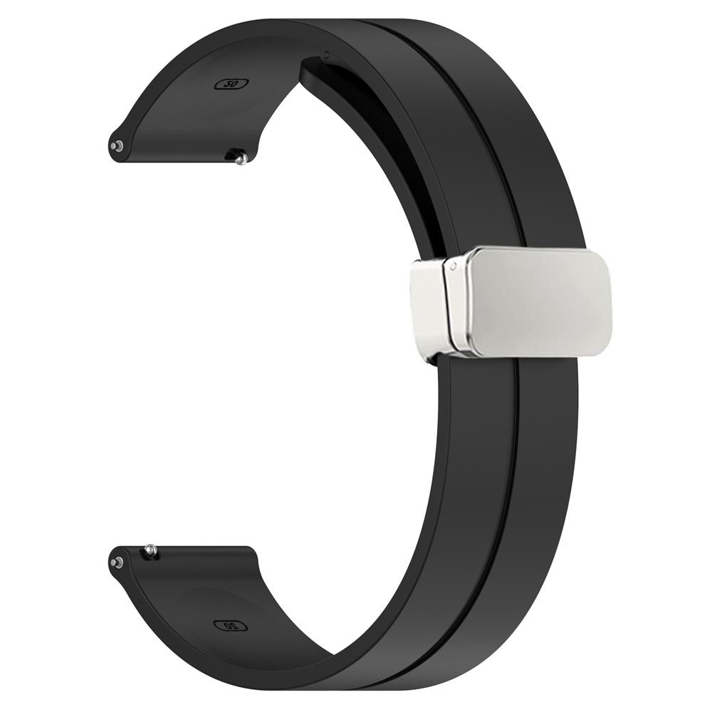 20 мм 22 мм ремешки для часов для Amazfit GTS 4/3/2/2e/GTS2 Mini/GTR 4/Pro/helio Магнитная петля силиконовый браслет Amazfit bip 3 5 6 ремешок
