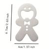 30pcs Gingerbread for Man Beer Bottle Openers, Adorable Cartoon Design, Parties , Christmas Gifts 30 Count, Holiday Gift Item, Playful Accessory
