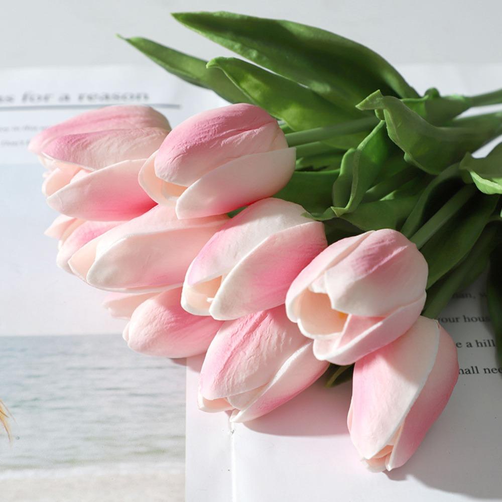 Imitation Ceramic Nordic Flower Vase Creative Flower Bottle  Home Decoration