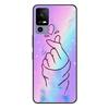 For TCL 40R 5G T771A Case Painted Soft Black Silicone Bumper Phone Cover for TCL 40 R 5G 6.6" Case  TCL40R 40R Etui Coque Fundas