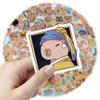 60 Cute Cartoon Capybara Doodle Stickers for Stationery Boxes, Laptops, Water Bottles – DIY Decoration Decals