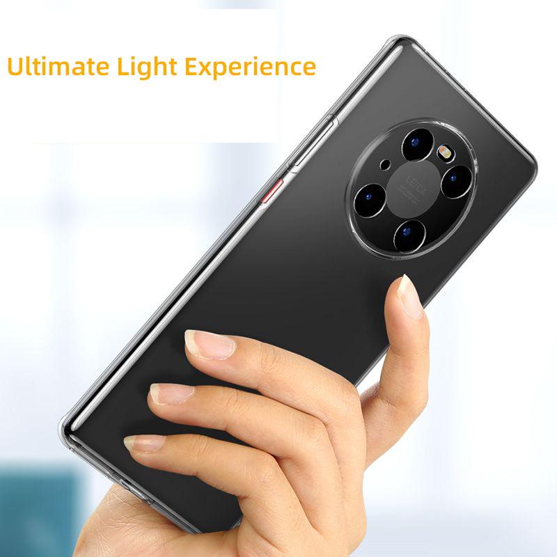Подходит для чехла для телефона Huawei Mate60 Pro, Huawei Mate60 прозрачный
