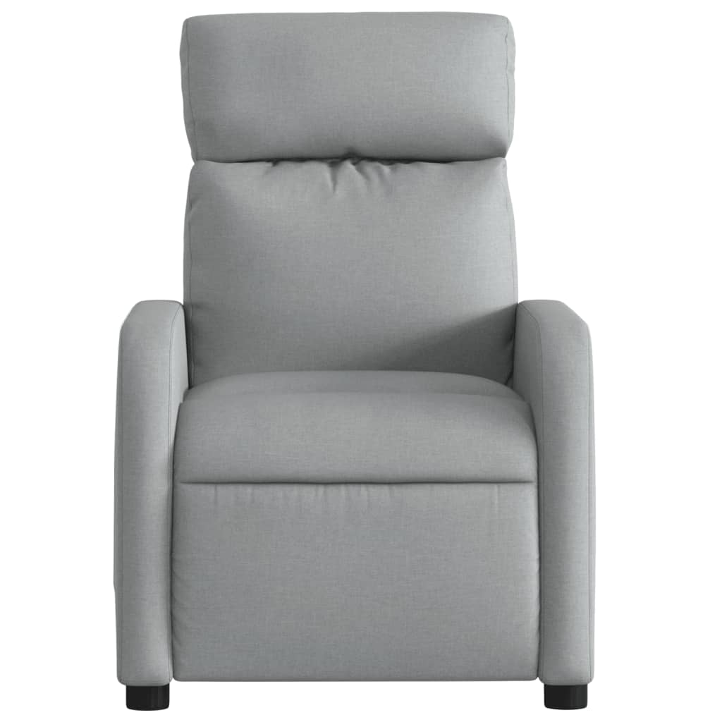 Relax Massage Chair by Light Grey Fabric