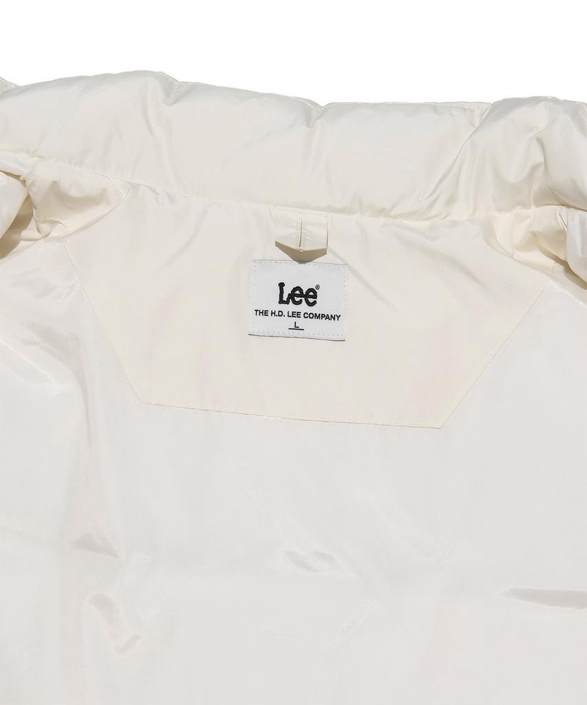 Lee Authentic Жилет с наполнителем цвета слоновой кости