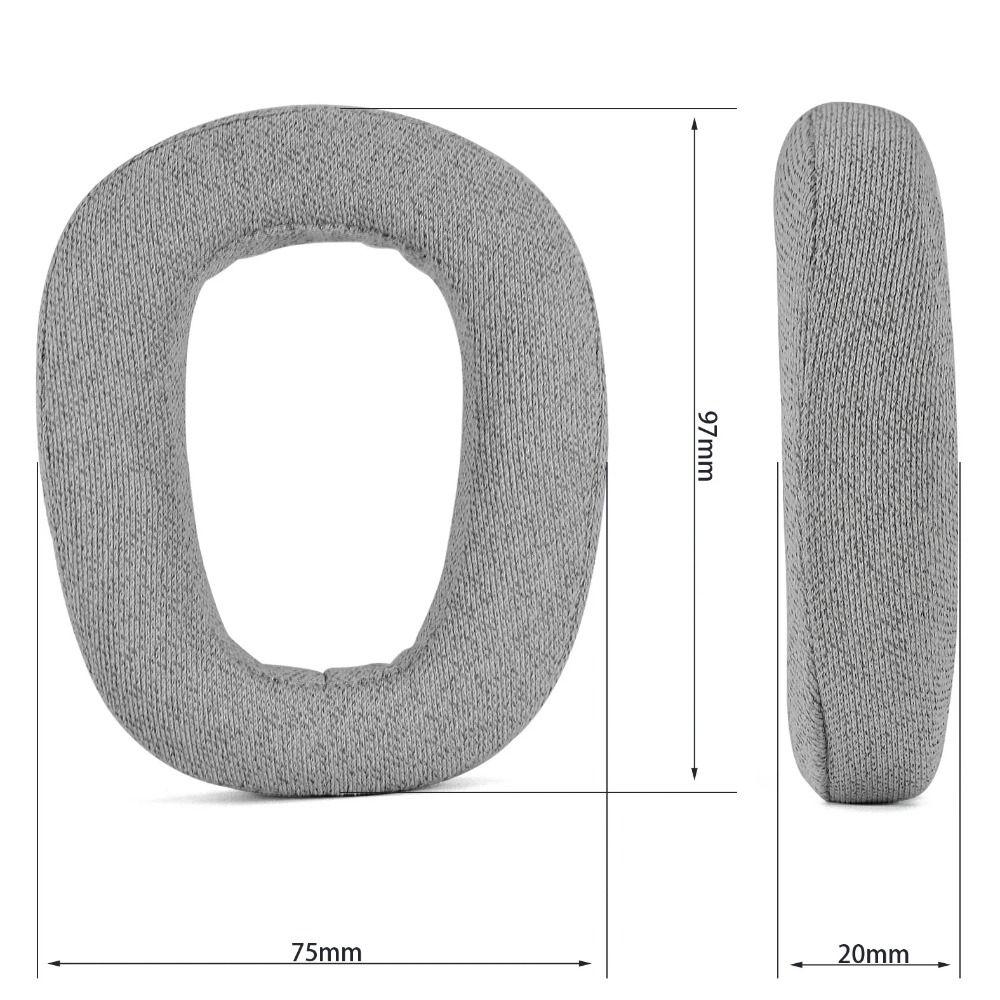 2Pcs Headset Ear Pads Ear Cushions Headset Earmuff for Logitech Zone Vibe 100