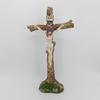 Crucifix Figurines Religious Statues Christian Ornament Holy Catholic Crafts for Christmas Easter Home Decoration