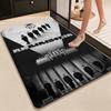 Rammstein Iconic Band Logo Indoor Rug Durable Easyclean Carpet For Study Reading Area Home Party Decor Christmas Gift