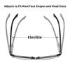 7PCS Auto-focus Reading Glasses with Black Gradient Frames Unisex Design Ideal for Computer Use – the Perfect Gift Choice