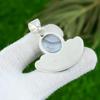 Friendship Day Deal Oval Botswana Agate Gemstone Sterling Silver Pendant Jewelry