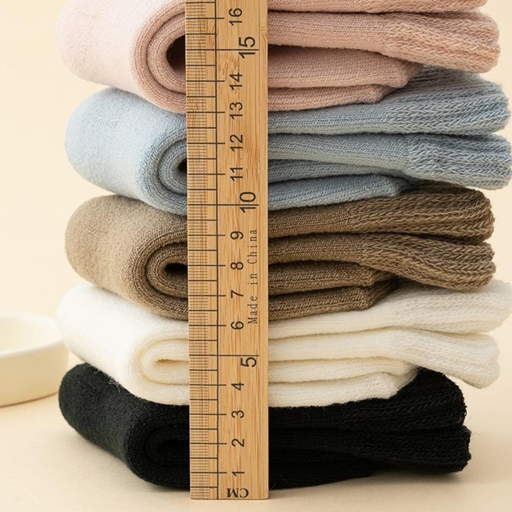 3 Pairs Super Thicker Winter Socks Children's Anklets Socks New Thermal Terry Socks  for Toddlers