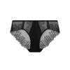Black Label Sexy Lace Semi-Covered Comfortable Triangle Underwear Women Underwear QF8361AD