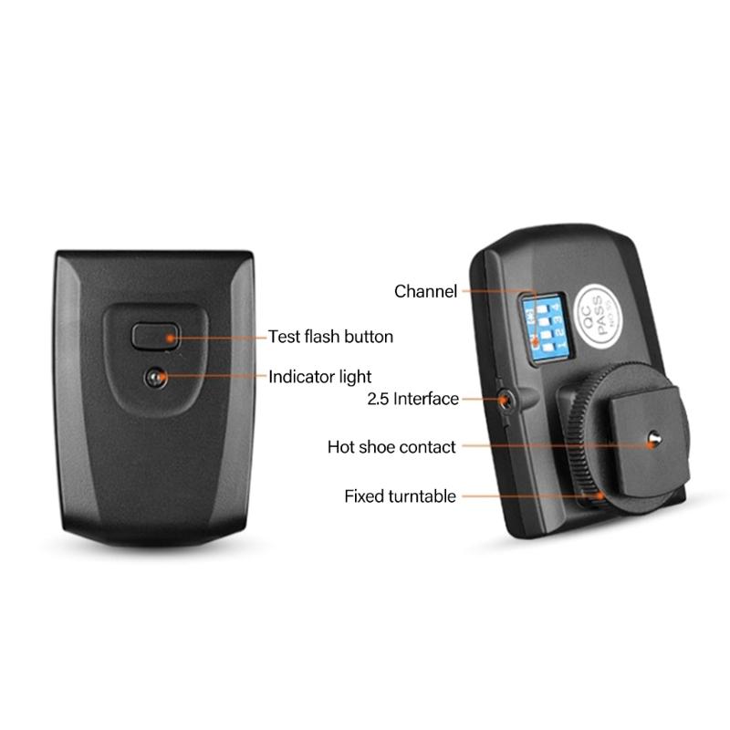 Передатчик вспышки с портом PC-Sync 30 м дальность 1/200 с высокая скорость передачи для AT-16 CT-16 студийной фотографии