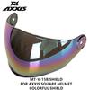 replacement shield for AXXIS helmet Square open face helmet original Axxis shield MT-V-15/15B shield