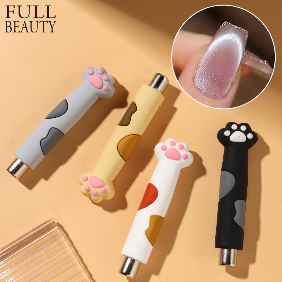 Магнитная полоска с эффектом кошки, магнитная палочка, доска, сильный, широкий, магнитный, гель-лак для ногтей, лак, волшебный нейл-арт, инструменты для маникюра своими руками