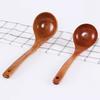 Pot Spoon Wooden Mixing Stirrer Kitchen Porridge Soup Ladle Ladle Scoop Rice Soup Spoon Wood Spoon