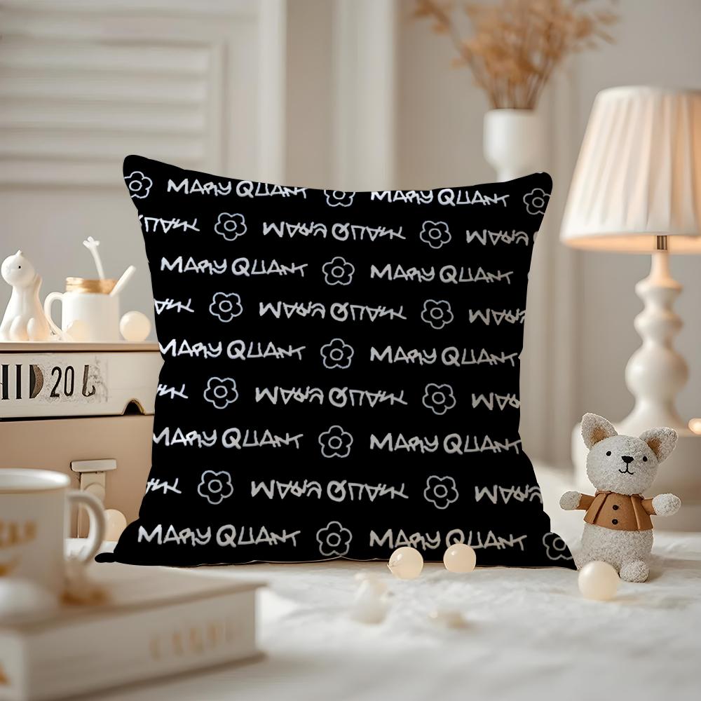 Модная M-Mary Quant Наволочка для подушки от пылевых клещей Невидимая молния Шелковистый короткий плюш Чехол на диванную подушку