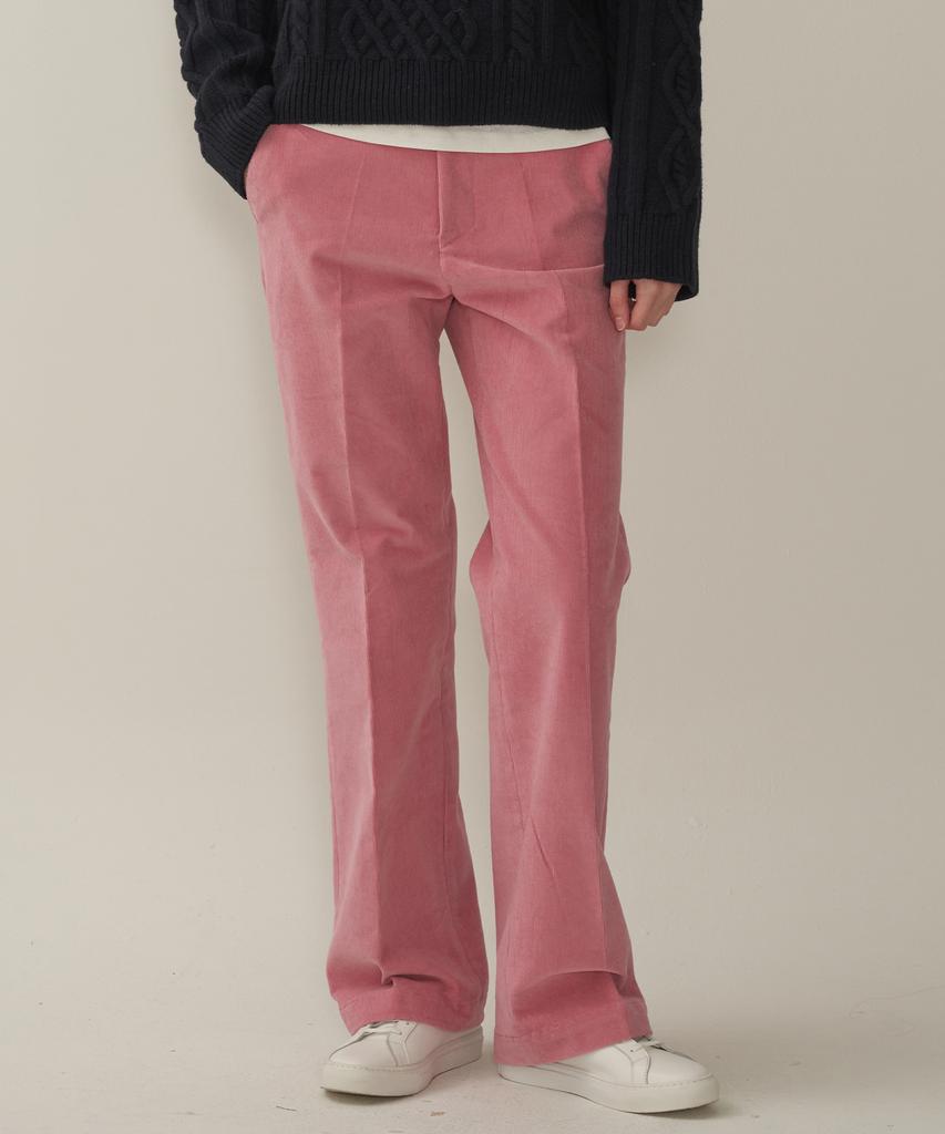 MOTT Классические вельветовые bootcut - Розовые