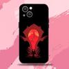 Чехол для телефона с игрой World of Warcraft Для iPhone 16,15,14,13,12,11 Plus,Pro Max,XS,X,XR,SE,Mini,8,7, Мягкий силиконовый черный чехол