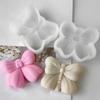 Bows Shaped Candle Molds Casting Molds Lovely Bowknot Silicone Mould Ornament Molds Plasters Molds Epoxy Resin Molds
