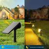 Solar Outdoor Warm Light Landscape Spotlight