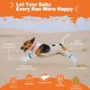 22Pcs Disposable Dog Boots, Cat & Dog Foot Towel, Adjustable Self-Adhesive Foot Cover, Pet Waterproof Foot Cover, Large, Medium and Small Size Pet