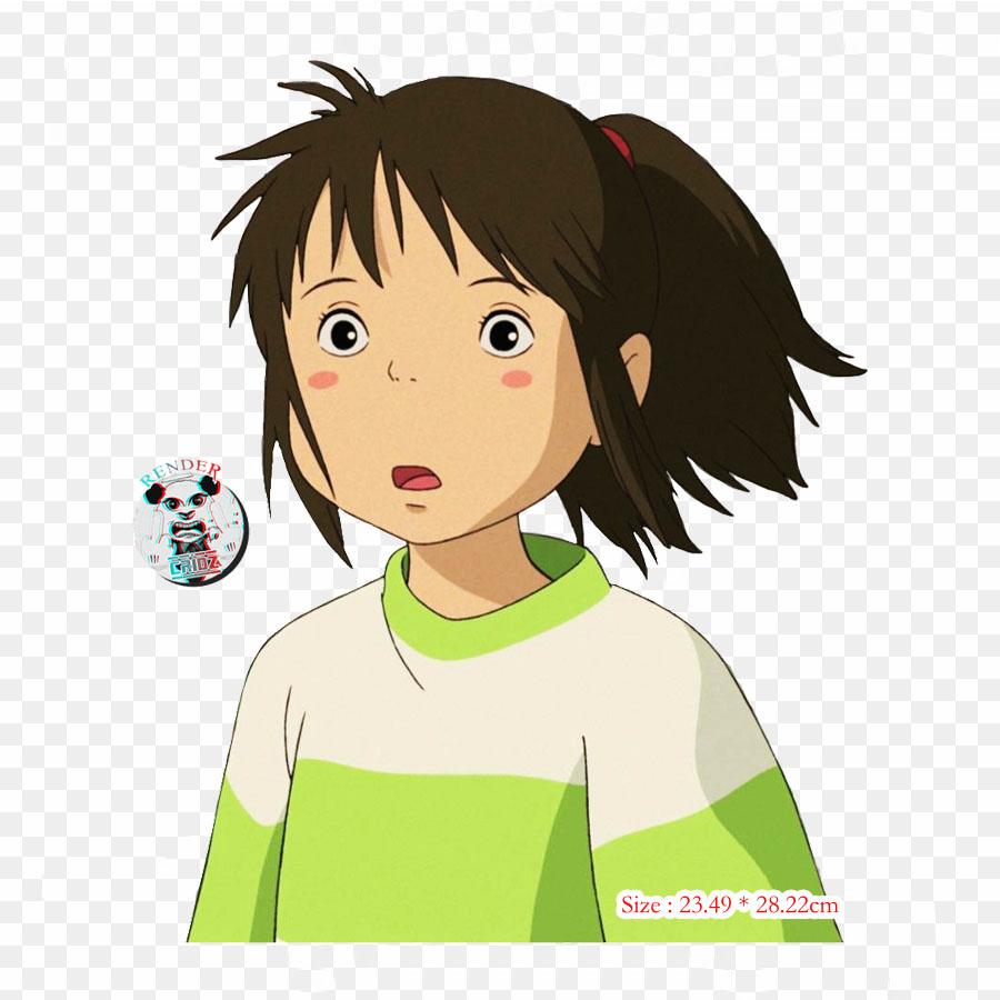 Chihiro Chibi Chihiro Ogino Chibi Iron On Patches For Clothing Applique Stickers On Clothes Heat-Sensitive Custom Patch