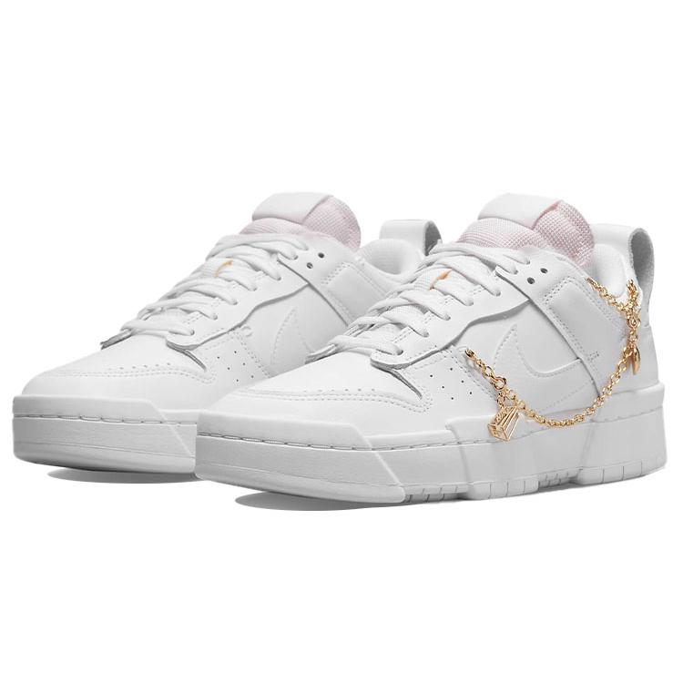 Новые женские кроссовки Nike Dunk Low Disrupt Lucky Charms Белые DO5219-111