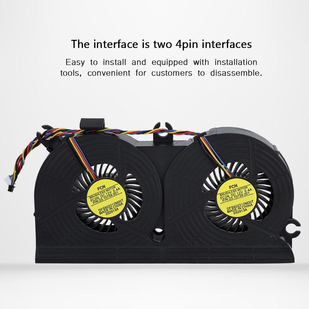 PC CPU Cooling Fan Heatsink Fan For HP EliteOne 800 G1 705 G1 All In One Series CPU Fan