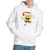 SpongeBob SquarePants Mens Santa Hat Christmas Hoodie