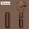 Summer Handheld Fan With Long Battery Life 2-in-1 Mini Fan USB Charging Portable Folding Fan Office Student Small Electric Fan
