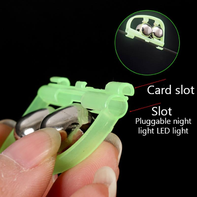 Колокол для рыбалки Anti-Fall Anti-Fall Sea Pole Throwing Rod Night Light Induction Night Fishing Rod Accessories Sea Pole Alarm