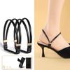 1Pair  Shoes Band Anti-loose for Women Shoelaces Anti-drop Heel Straps Belt Drill Elastic Fixed Belts Rhinestone High Heels