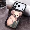 Koala and Eucalyptus Bumper Phone Case for iPhone 17 16 15 Pro Max Air 14 13 12 11 Plus Shockproof Cover