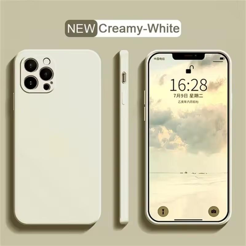 Роскошный оригинальный силиконовый чехол для телефона iPhone 16 15 14 13 12 Pro Max 16Plus, противоударный, мягкий
