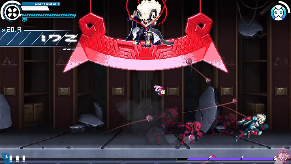 White Steel X THE OUT OF GUNVOLT Switch Певица Вокальный CD x 8см - (Включает «Электронный RoRo» (2 компакт-диска))