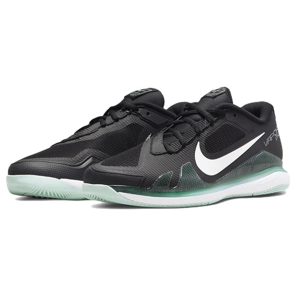 Nike Court Air Zoom Vapor Pro Black Mint Foam Men Sneakers White CZ0220-009