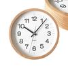 Muku Clock 16 Oak Wall Clock Continuous Second Hand km-113OARC 306mm (radio Clock)