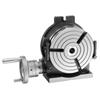 VEVOR Horizontal Vertical Rotary Table 200 mm Precision Milling Rotary Table, with T-Slot & Graduated Scale, Worm Gear Adjustment, Cast Iron