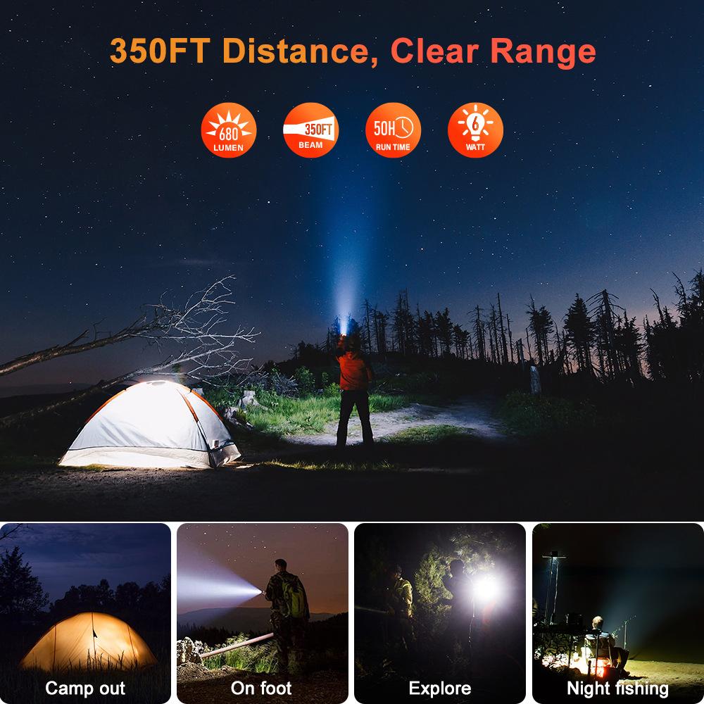 Портативное зарядное устройство на солнечной батарее 20000 мАч, внешний аккумулятор со светодиодной подсветкой для iPhone 15, 14, 13, Samsung, Huawei, Xiaomi