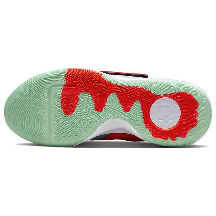 Nike KD Trey 5 X EP Blue Chill Bright Crimson Mint Men Sneakers Glacier-Blue Mint-Foam DJ7554-400